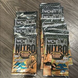 WCW nWo Nitro Trading Cards